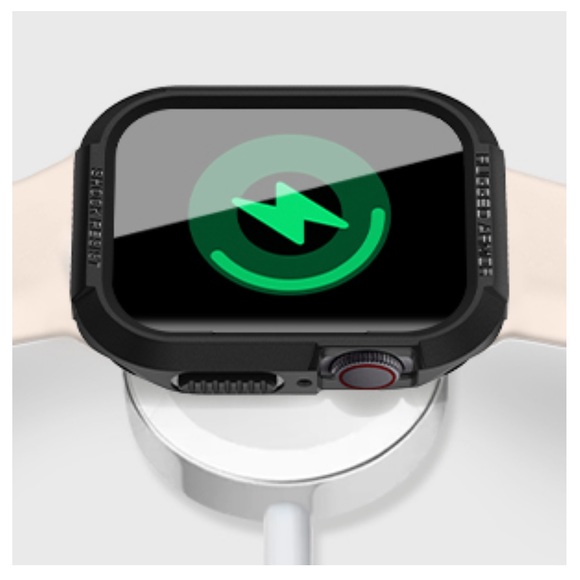 Spigen Rugged Armor Protector Designed for Apple Watch Case Series 40mm/41mm - Picture 6 of 7